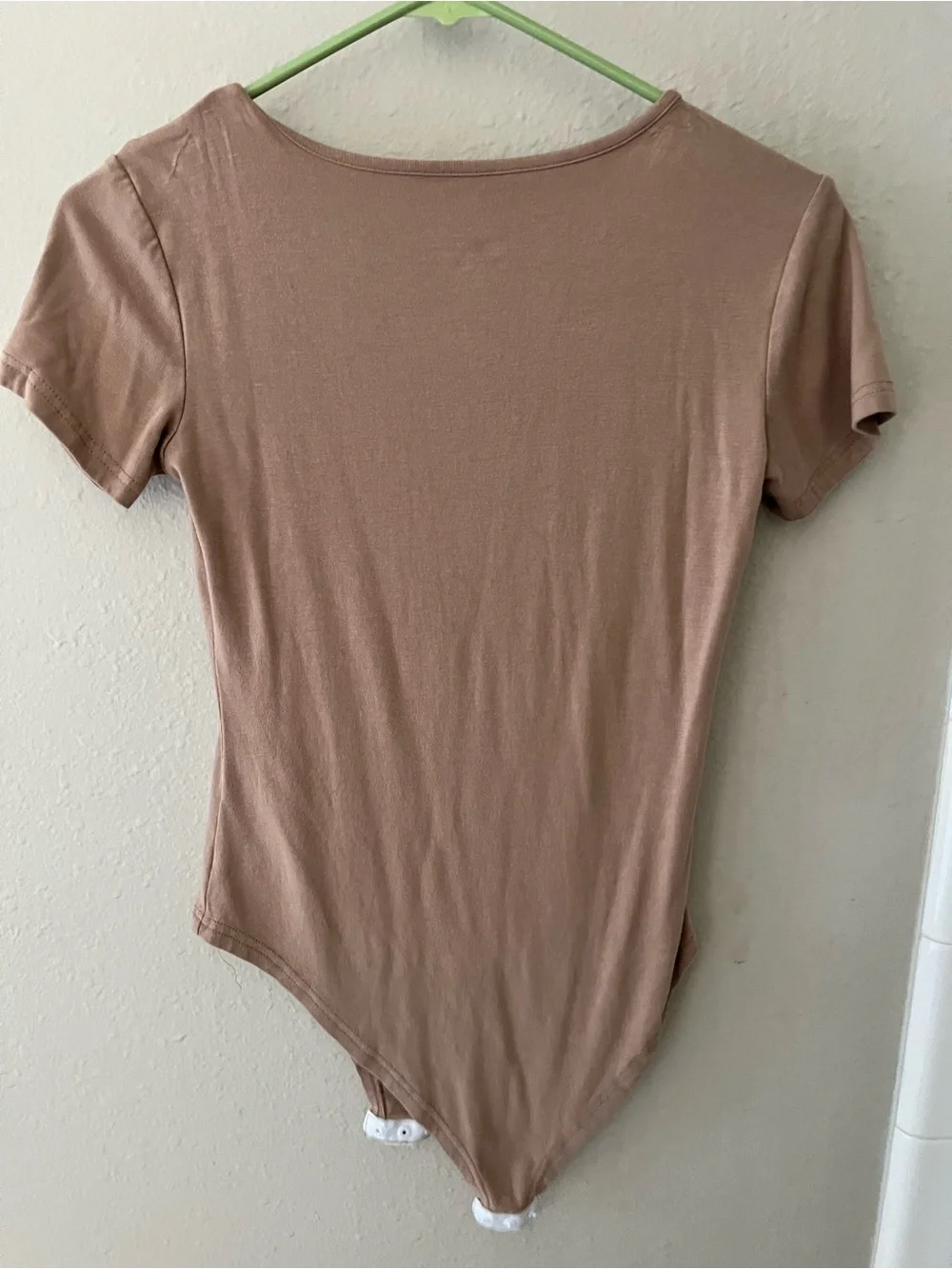 3 Pack Women’s Bodysuits Size Medium Black Blue Tan Square Neck Basics
